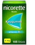 nicorette&reg; Kaugummi whitemint, 4 mg Nikotin 105 St