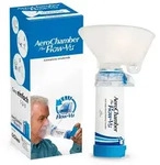 AEROCHAMBER m.Maske f.Erw.u.Kdr.ab 5 Jahre blau 1 St