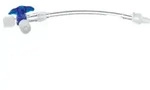 DISCOFIX C Dreiwegehahn blau m.10 cm Schlauch 1 St