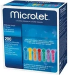 MICROLET Lanzetten farbig 200 St