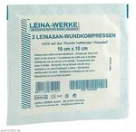 LEINA Wundkompressen 10x10 cm steril 2 St