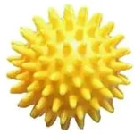 MASSAGEBALL Igel 8 cm gelb 1 St