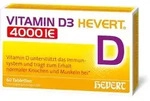 VITAMIN D3 HEVERT 4000 I.E. Tabletten 12 g