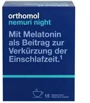 ORTHOMOL nemuri night Granulat 15X10 g