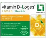 VITAMIN D-LOGES 7.000 I.E. pflanzlich Wochendepot 8,5 g