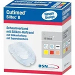 CUTIMED Siltec B Schaumverb.15x15 cm m.Haftr. 12 St