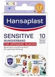 HANSAPLAST Kids Pflasterstrips sensitive 6x7 cm 10 St