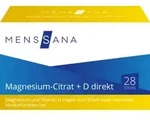 MAGNESIUMCITRAT+D direkt MensSana Pulver 98 g