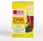 WEPA Zink Holunder+Vit.C+Zink Pulver 10X10 g