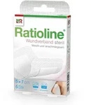 RATIOLINE Wundverband 7x5 cm steril 5 St