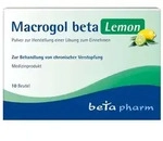 MACROGOL beta Lemon Plv.z.Her.e.Lsg.z.Einnehmen 10 St