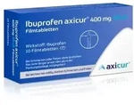 IBUPROFEN axicur 400 mg akut Filmtabletten 10 St