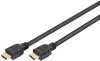 Digitus HDMI Anschlusskabel HDMI-A Stecker, HDMI-A Stecker 1.00 m Schwarz