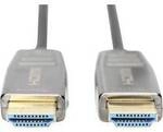 Digitus HDMI Anschlusskabel HDMI-A Stecker, HDMI-A Stecker 30.00 m Schwarz