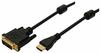 LogiLink HDMI / DVI Adapterkabel HDMI-A Stecker, DVI-D 18+1pol. Stecker 3.00 m