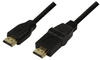 LogiLink HDMI Anschlusskabel HDMI-A Stecker, HDMI-A Stecker 1.80 m Schwarz...