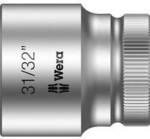 Wera 8790 HMC 05003630001 Au&szlig;en-Sechskant Steckschl&uuml;sseleinsatz 12.5 mm 31/32 1/2
