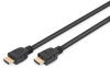 Digitus HDMI Anschlusskabel HDMI-A Stecker 1.00 m Schwarz DB-330124-010-S Ultra HD