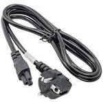 Akyga Strom Adapterkabel [1x Schutzkontakt-Stecker - 1x Kleeblatt-Buchse C5]...