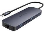 HYPER USB-C&reg; Dockingstation HyperDrive EcoSmart Gen.2 Hub Passend f&uuml;r Marke
