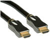 ROLINE 4K HDMI Ultra HD Kabel mit Ethernet, ST/ST, schwarz, 1 m