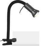 Brilliant Antony Klemmleuchte Energiesparlampe E14 40 W Schwarz 24705T06