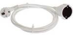 AS Schwabe 50311 Strom Verl&auml;ngerungskabel 16 A Wei&szlig; 3.00 m H05VV-F 3G 1,5 mm&sup2;