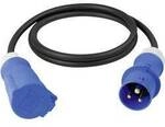 AS Schwabe 61370 Strom Verl&auml;ngerungskabel 16 A Schwarz/Blau 5 m H07RN-F 3G 2,5 mm&sup2;