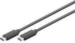 Goobay 66508 USB C auf USB C 3.2 Gen. 1 Ladekabel 60W Handy Kabel Handyladekabel 5