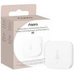 Aqara Temperatursensor und Luftfeuchtesensor TH-S02D Wei&szlig; Apple HomeKit, Alexa,