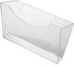 Helit glasklar H6103002 Prospekthalter Glasklar 1 St. (B x H x T) 240 x 165 x 105 mm