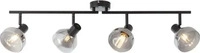 BRILLIANT 82732/06, Brilliant 82732/06 Reflekt Deckenleuchte E14 18 W Schwarz (matt),