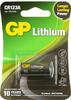 GP Batteries GPCR123AECO043C1 Fotobatterie CR-123A Lithium 1400 mAh 3 V 1 St.