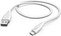 HAMA 00201596, hama 00201596 Ladekabel, USB-A - USB-C, 1,5 m, Wei&szlig;
