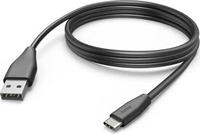 HAMA 00201597, hama 00201597 Ladekabel, USB-C - USB-A, 3 m, Schwarz