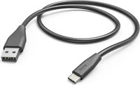 HAMA 00201595, hama 00201595 Ladekabel, USB-A - USB-C, 1,5 m, Schwarz