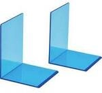 Maul Buchst&uuml;tze 3513631 Produktabmessung, H&ouml;he:130 mm Neonblau 2 St.