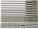 Makita E-14912 E-14912 Vollhartmetall Beton-Spiralbohrer-Set 5 mm, 6 mm, 8 mm, 10 mm,