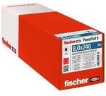 Fischer 562964 FPF II CHTF 8,0 x 240 BC 50 Holzschraube 8 mm 240 mm TX Stahl