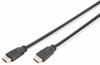Digitus HDMI Anschlusskabel HDMI-A Stecker 5.00 m Schwarz DK-330123-050-S Audio