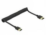 Delock HDMI Anschlusskabel HDMI-A Stecker 1.5 m Schwarz 84967 4K UHD, vergoldete