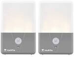 Varta 16634101402 Motion Sensor Outdoor Light Twin LED Camping-Leuchte 40 lm