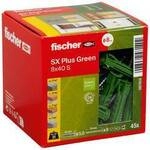Fischer 567814 SX Plus Green Spreizd&uuml;bel 40 mm 8 mm 45 St.