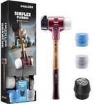 Halder SIMPLEX-Plusbox Starterkit 3027s026 Schonhammer mittelhart 2600 g 160 mm 1 St.