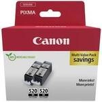 Canon Druckerpatrone PGI-520 PGBK Original 2er-Pack Schwarz 2932B019