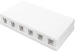 Digitus DN-93705 6 Port Consolidation Point 1 HE Mehrfarbig Unbest&uuml;ckt