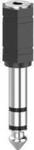 hama 00205194 Audio-Adapter, 3,5-mm-Klinken-Kupplung - 6,3-mm-Klinken-Stecker, Stereo
