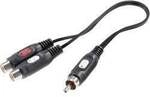 SpeaKa Professional SP-7869820 Cinch Audio Y-Adapter [1x Cinch-Stecker - 2x