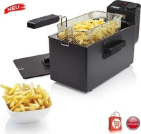 PRINCESS 01.182727.01.050, Princess 182727 Kaltzonen Fritteuse 3 l 2000 W Schwarz
