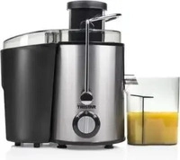 TRISTAR SC-2284, Tristar Entsafter SC-2284 400 W Schwarz, Edelstahl direkter